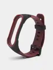Багровый спортивный ремешок для Xiaomi Mi Band 7 / 8 браслет силиконовый ксяоми ми банд фитнес часы