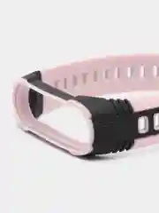 Розовый спортивный ремешок для Xiaomi Mi Band 7 / 8 браслет силиконовый ксяоми ми банд фитнес часы