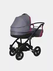 Фиолетовый коляска детская Siger Adelante, 2 в 1