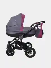 Фиолетовый коляска детская Siger Adelante, 2 в 1