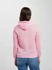 Розовый толстовка женская с капюшоном