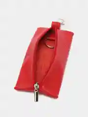Красный ключница Barez из натуральной кожи