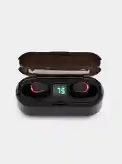 Черный беспроводные Bluetooth-наушники F9-8 TWS, с Power bank