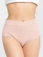 Розовый женские трусы, брифы, высокая посадка, 3 размера