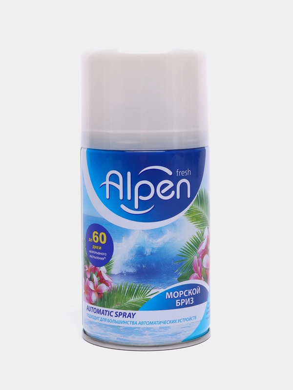 Автоматический освежитель Alpen Fresh" VERTI сменный балон, 250мл