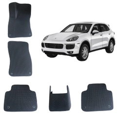 Автомобильные 3D-коврики EVA / ЕВА /ЭВА для Porsche Cayenne 3 поколения/ Порш Каен 3