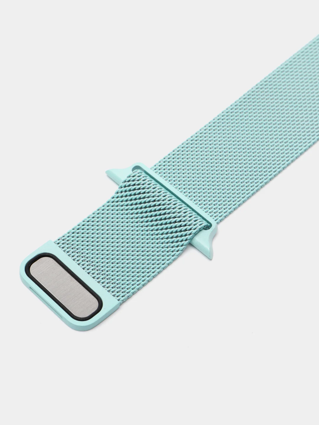 Бирюзовый ремешок металлический для Apple Watch 3,4,5,6,7, SE 38/40/41 mm, 42/44/45 mm