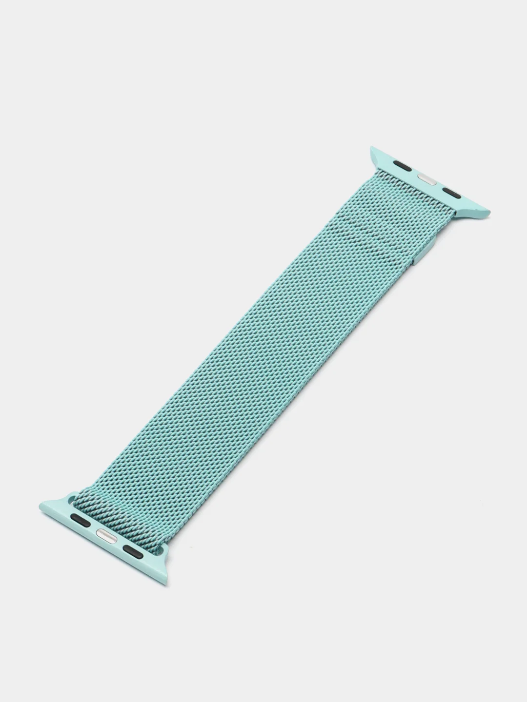Бирюзовый ремешок металлический для Apple Watch 3,4,5,6,7, SE 38/40/41 mm, 42/44/45 mm