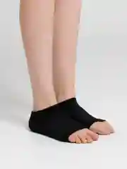Черный напяточники для педикюра, увлажняющие, one size