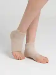 Бежевый напяточники для педикюра, увлажняющие, one size