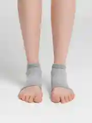 Серый напяточники для педикюра, увлажняющие, one size