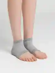 Серый напяточники для педикюра, увлажняющие, one size