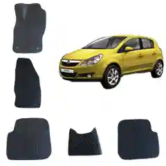 Автомобильные 3D-коврики EVA / ЕВА /ЭВА Opel Corsa D / Опель Корса Д