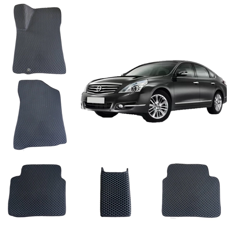 Автомобильные 3D-коврики EVA / ЕВА /ЭВА для Nissan Teana 2 поколения / Ниссан Теана 2