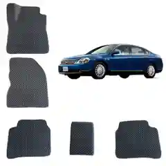 Автомобильные 3D-коврики EVA / ЕВА /ЭВА для Nissan Teana 1 поколение / Ниссан Теана 1