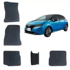 Автомобильные 3D-коврики EVA / ЕВА /ЭВА для Nissan Note 3 / Ниссан Нот 3