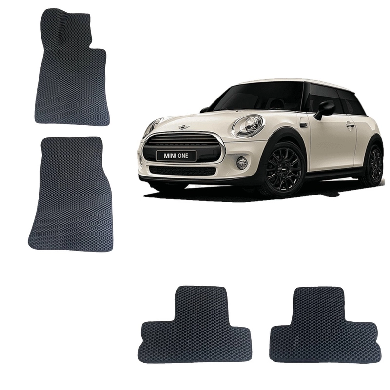 Автомобильные 3D-коврики EVA / ЕВА /ЭВАи для MINI One / Мини Уан / Ван