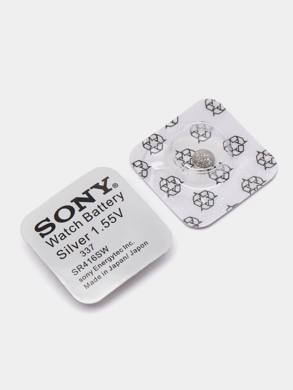 Батарейка для микронаушника SONY 337 / SR416SW