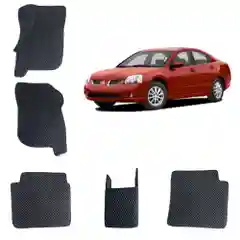 Автомобильные 3D-коврики EVA / ЕВА /ЭВА для Mitsubishi Galant 9 / Митсубиши Галант 9