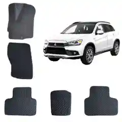 Автомобильные 3D-коврики EVA / ЕВА /ЭВА для Mitsubishi ASX / Митсубиши АСХ