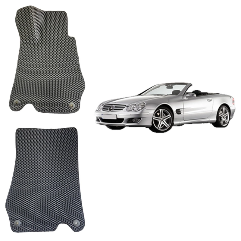 Автомобильные 3D-коврики EVA / ЕВА /ЭВА для Mercedes-Benz SL-class R230, 5 / Мерседес Р230