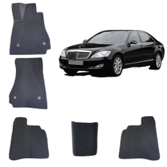 Автомобильные 3-D ЭВА коврики для Mercedes-Benz S-class W221, 5 поколение