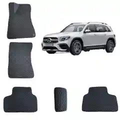 Автомобильные 3D-коврики EVA / ЕВА /ЭВА для Mercedes-Benz GLB (X247) / Мерседес ГЛБ 247