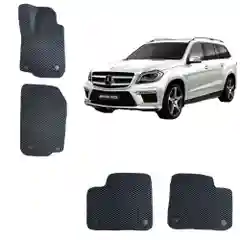 Автомобильные 3D-коврики EVA / ЕВА /ЭВА для Mercedes-Benz GL (X166), 2 / Мерседес ГЛ 166