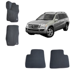 Автомобильные 3D-коврики EVA / ЕВА /ЭВА для Mercedes-Benz GL (X164), 1 / Мерседес ГЛ 164