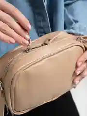Бежевый сумка женская, маленькая