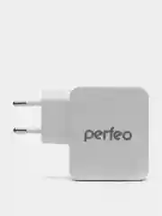 Сетевое зарядное устройство с разъемом 3xUSB Perfeo