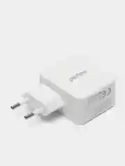 Сетевое зарядное устройство Perfeo с разъемом 2 x USB, 3.4А, белый, Cube 2, PFA4132