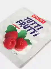 Съедобная смазка "Tutti-Frutti", с малиной, для орального секса, 4 г