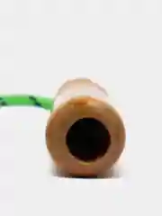 Салатовый скакалка с деревянными ручками