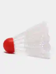 Белый воланчик для бадминтона, 2-4 штуки