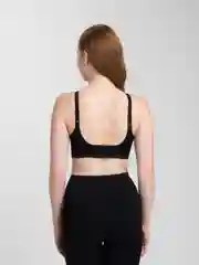 Черный бюстгальтер топ без косточек Ava Secret premium