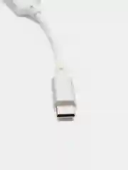 Серебряный хаб концентратор USB 3.0, USB Type-C Hub на 4 USB