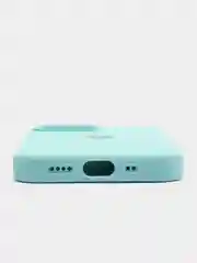 Мятный чехлы Silicone Case для iPhone 13 mini