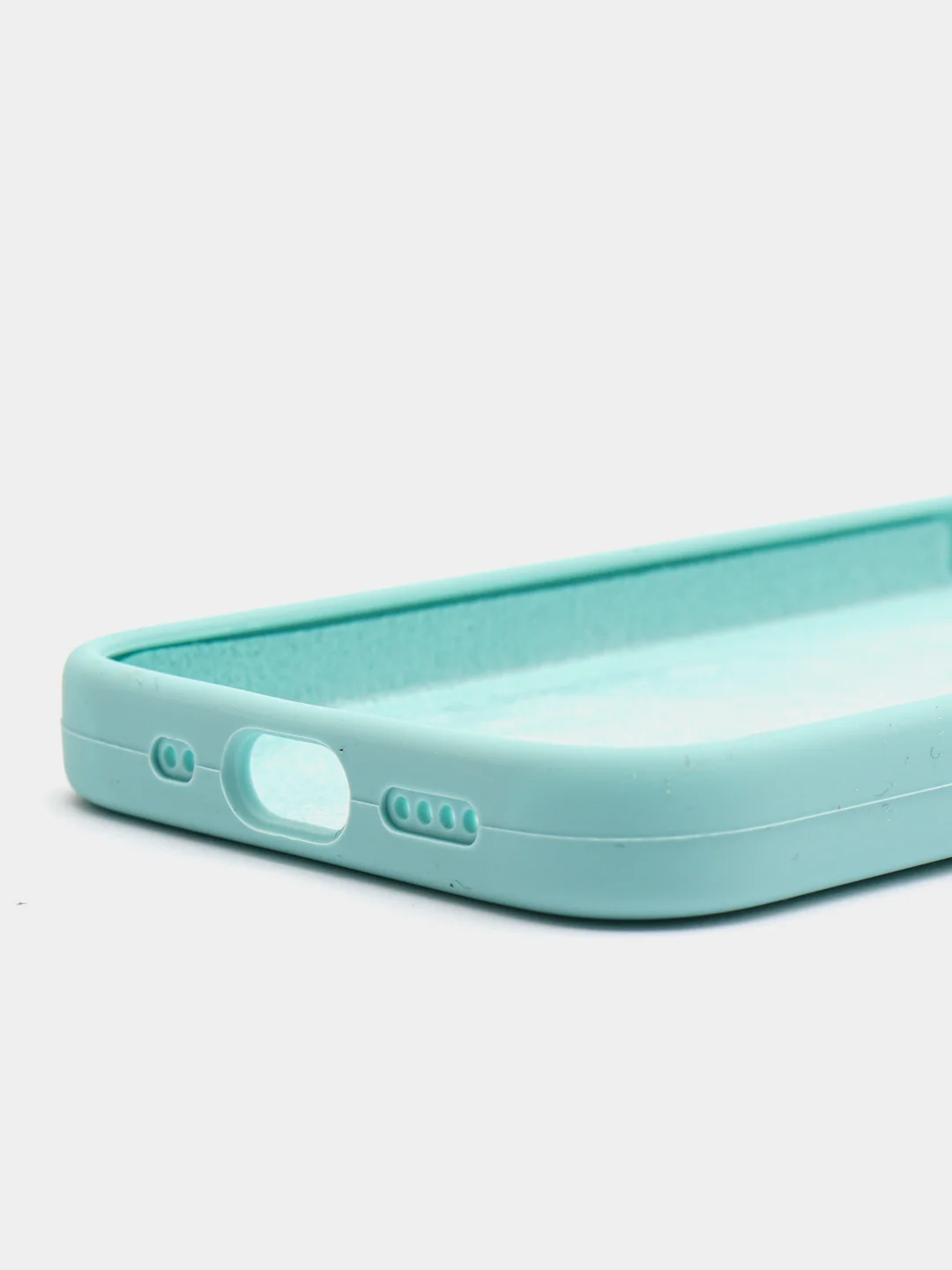 Мятный чехлы Silicone Case для iPhone 13 mini