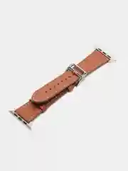 Коричневый кожаные ремешки для Apple Watch 3, 4, 5, 6, 7, SE, 38 / 42 / 40 / 44