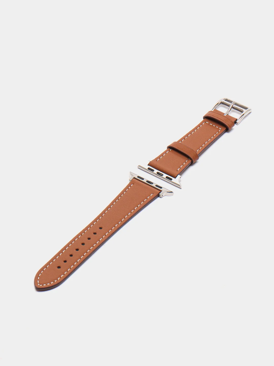 Коричневый кожаные ремешки для Apple Watch 3, 4, 5, 6, 7, SE, 38 / 42 / 40 / 44