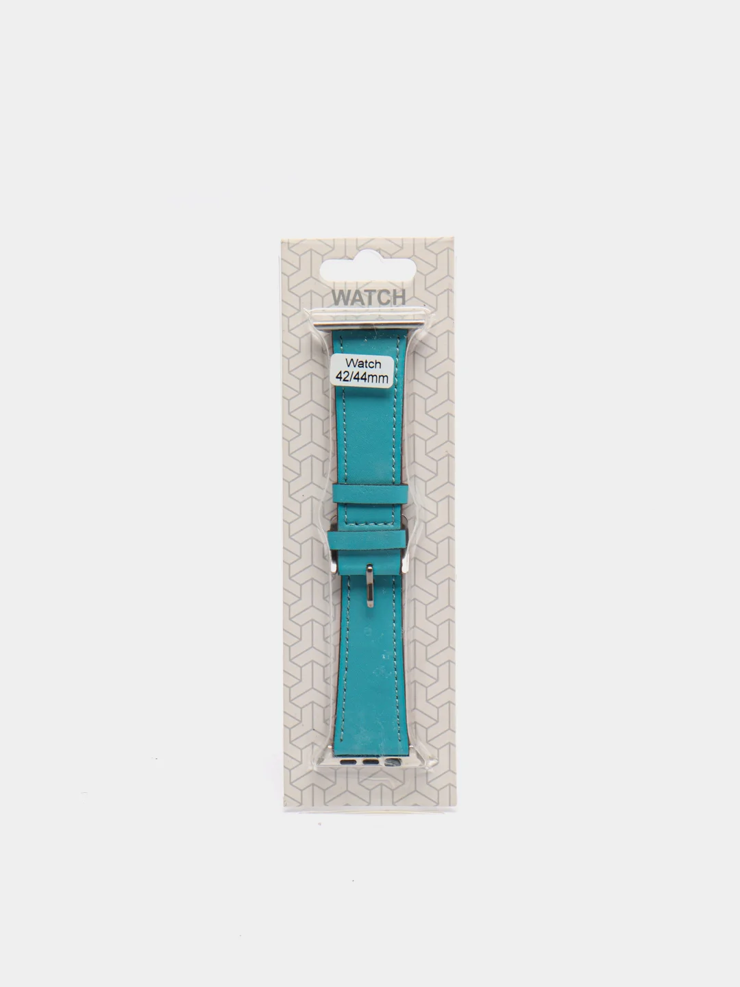 Бирюзовый кожаные ремешки для Apple Watch 3, 4, 5, 6, 7, SE, 38 / 42 / 40 / 44