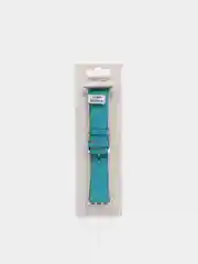 Бирюзовый кожаные ремешки для Apple Watch 3, 4, 5, 6, 7, SE, 38 / 42 / 40 / 44
