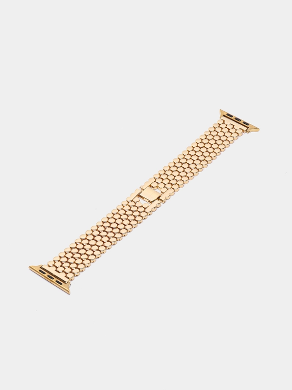 Ремешок металлический для Apple Watch, 38 / 40 / 42 / 44 / 45 mm, дизайн соты