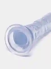 Прозрачный фаллоимитатор на присоске