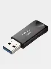 Флешка USB PNY Attache Classic 64 Гб, USB3.1, черный, FD64GATTC30KTRK-EF