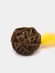 Игрушка для кошек Шар с пером