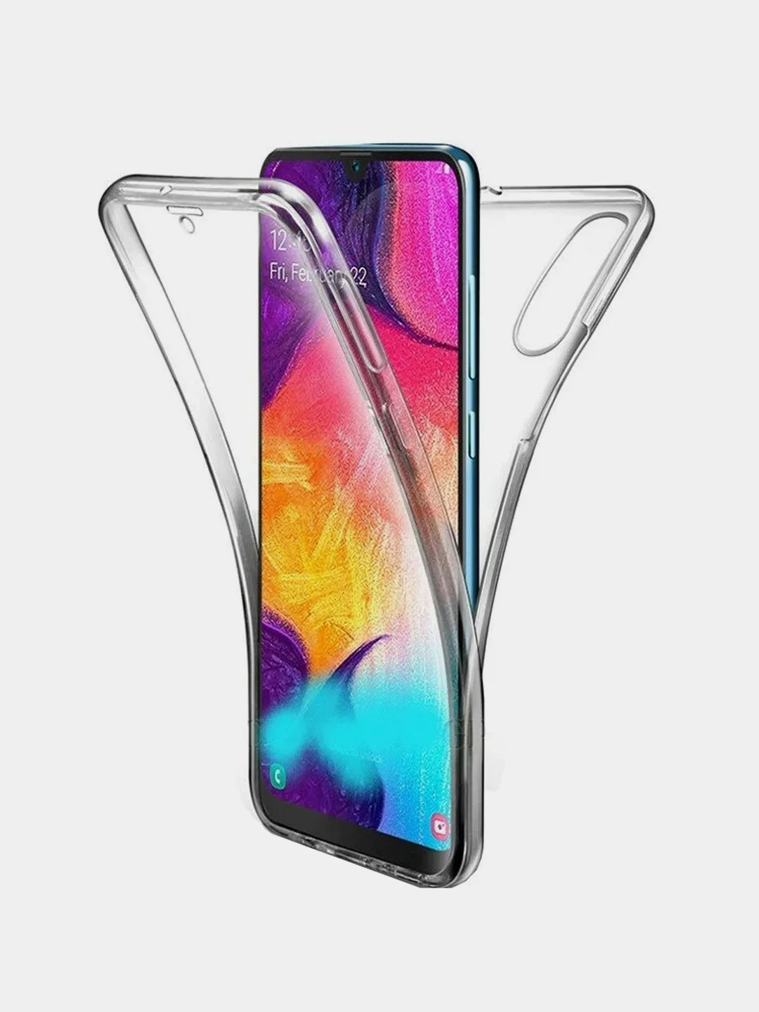 Прозрачный чехол Samsung Galaxy A01