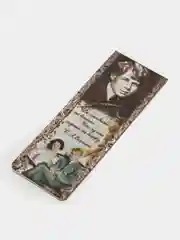Хаки магнитная закладка "Писатели", 3,5 х 9,5 см