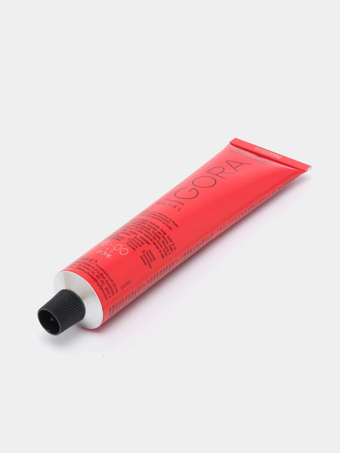 Краска для волос Schwarzkopf Professional Igora Royal, 6-00, темный русый натуральный